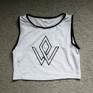 Athletic workout top